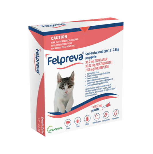 Felpreva Small Cats 1-2.5kg Spot-On 1pk