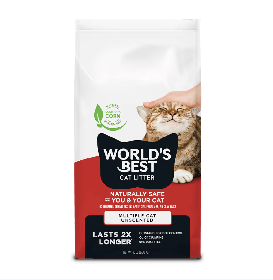 World's Best Clumping Cat Litter 6.80kg