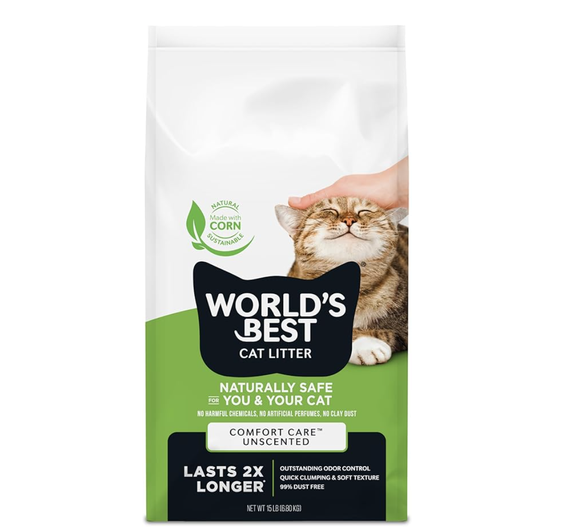 World's Best Clumping Cat Litter 6.80kg